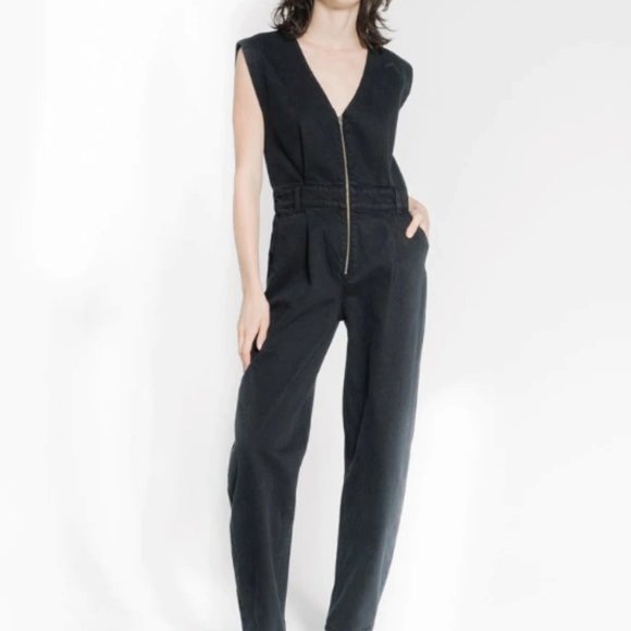 CRESCENT SLEEVELESS COVERALL  - fits like S/M - Picture 1 of 4